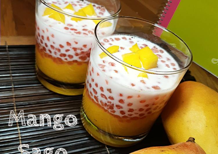 How to Make Appetizing Mango Sago
