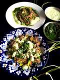 Hara Lahsun With baingan bharta