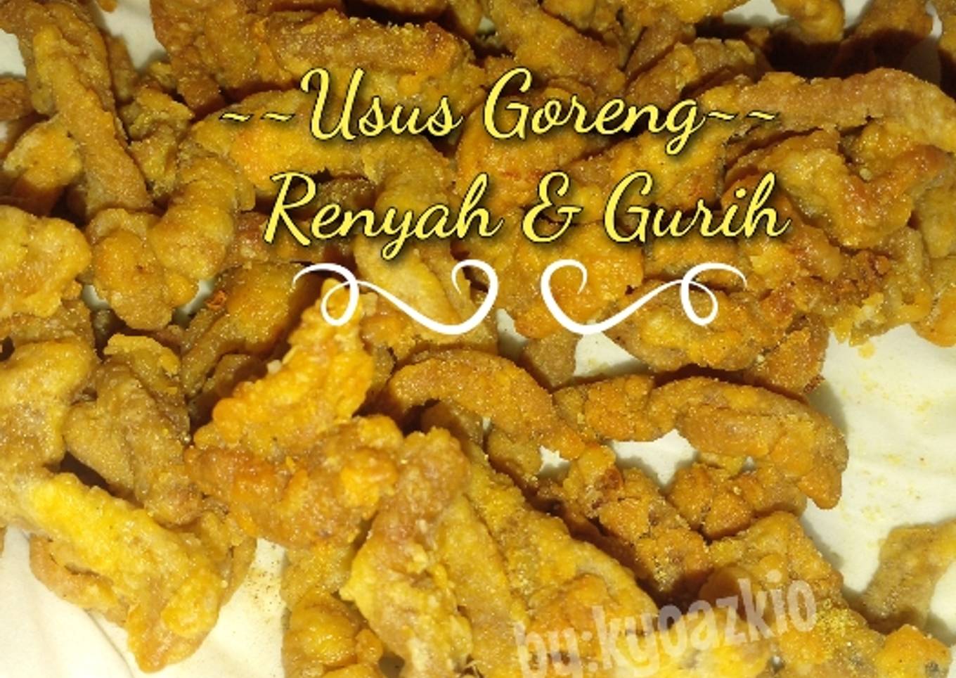 Usus Goreng renyah & gurih