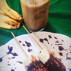 A picture of Banana Cadbury Milkshake.