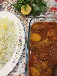 عکسی از دستور خورشت مرغ كم چرب
