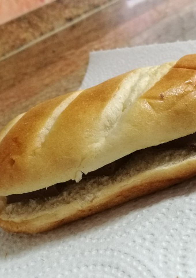 Una foto de Deconstrucción de bocadillo con chocolate