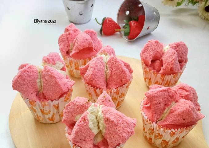 Cara Bikin Bolu kukus mekar Kekinian