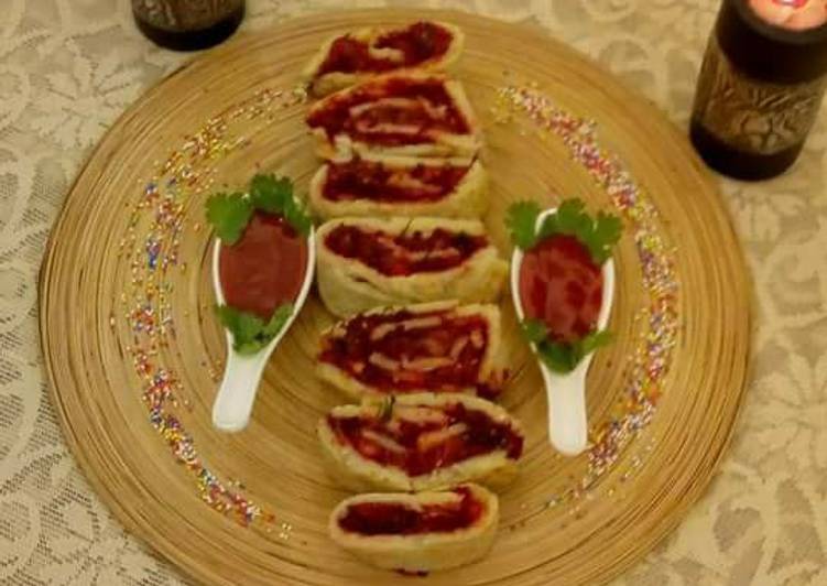 My Kids Love Beetroot  masala  swiss roll/ Beetroot  masala  roll