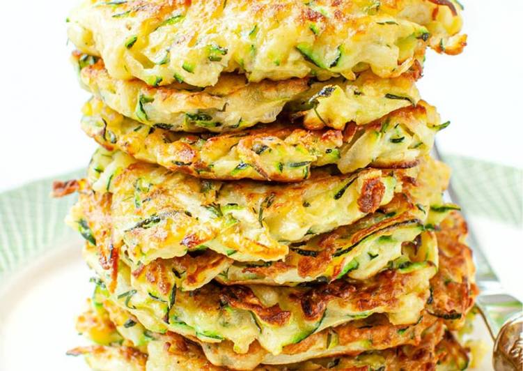 Steps to Prepare Speedy Zucchini fritters