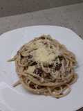 Spaguettis con atún