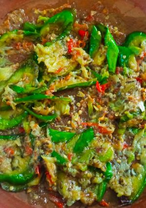 Foto resep Terong penyet