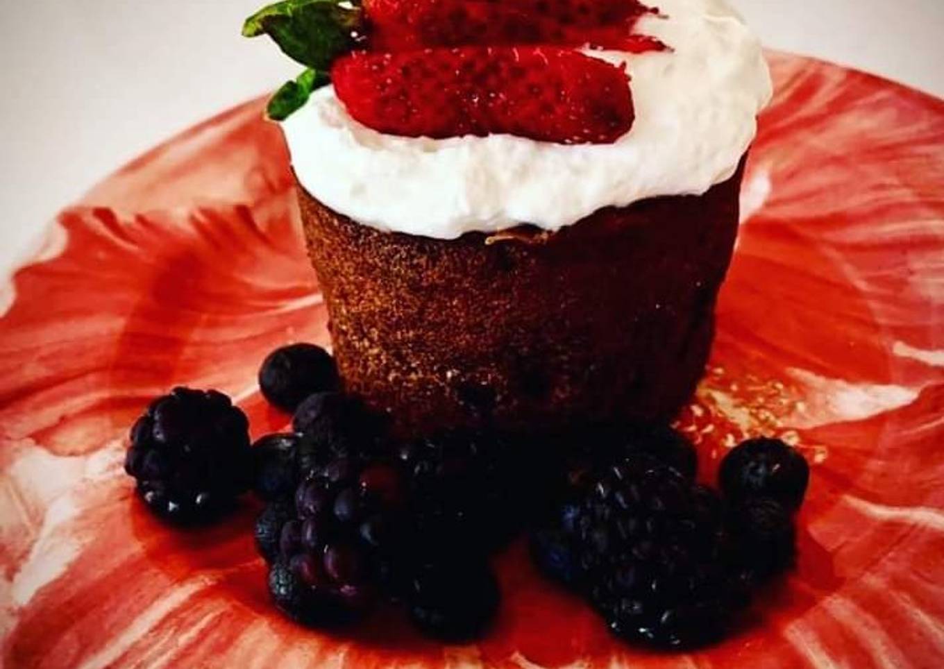 Step-by-Step Guide to Prepare Quick Cherry Strawberry mug cake