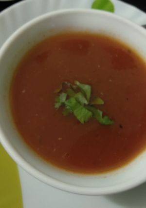 A picture of Tomato soup.