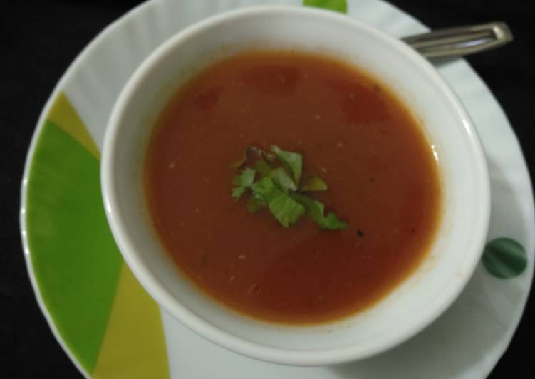 Easiest Way to Make Homemade Tomato soup