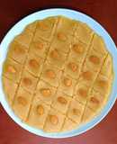 Almond burfi