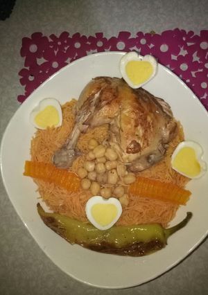 صورة لوصفة دويدة مطبوخة او شعيرية