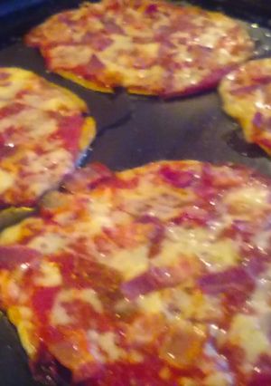 Una foto de Mini pizzas