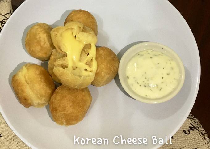 Cara Membuat Korean Cheese Ball, Enak Banget