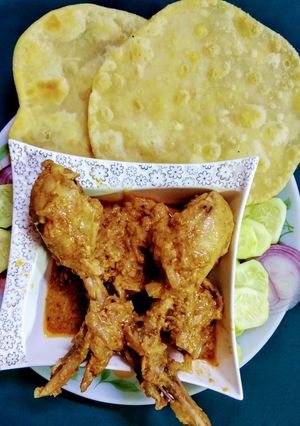 চিকেন কোর্মা (chicken korma recipe in Bengali) রেসিপির প্রধান ছবি