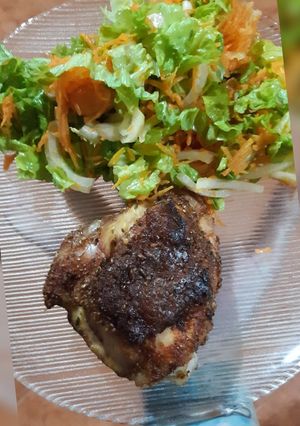 Una foto de Muslos de pollo