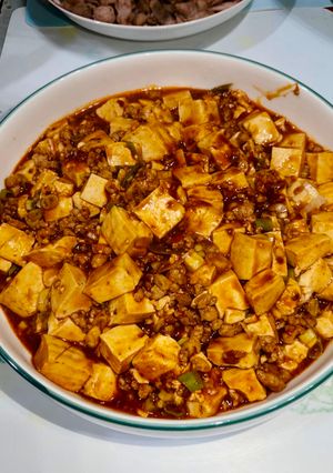 麻婆豆腐 的食譜成品照片