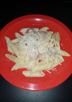 Foto resep Penne Carbonara Ekonomis