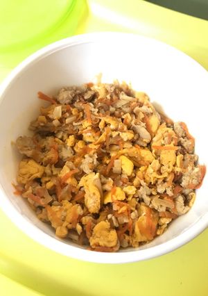 Foto resep Ayam Telur Kecap - MPASI 11 bulan