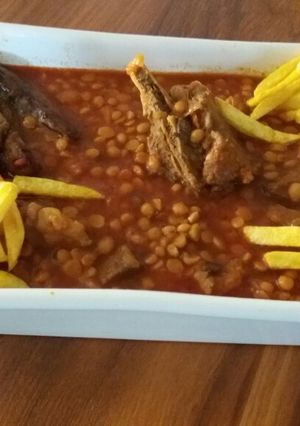 عکسی از دستور قیمه بادمجان محبوب
