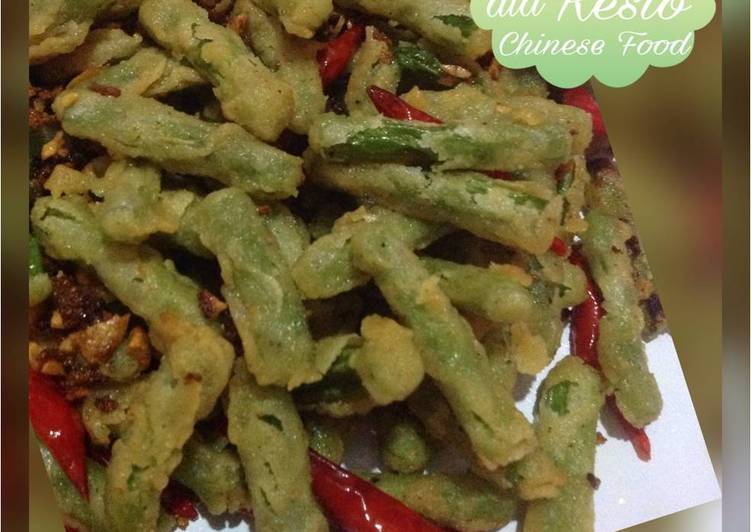 Resep Buncis ala resto chinese food Lezat