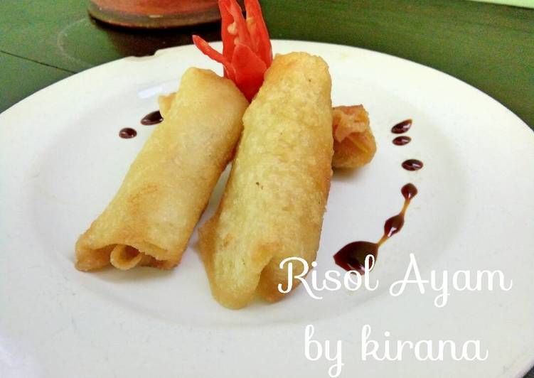 Cara Gampang Menyiapkan Risol Ayam, Bisa Manjain Lidah