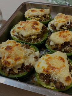Una foto de Zapallitos Rellenos con carne picada