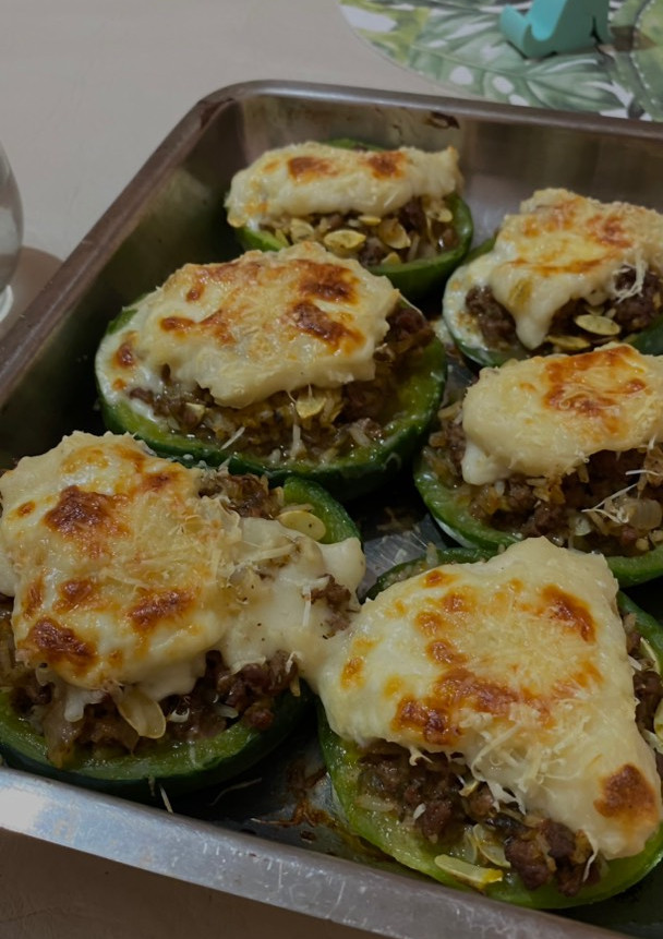 Una foto de Zapallitos Rellenos con carne picada