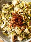 PASTA CON ASPARAGI E FUNGHI – VEGAN