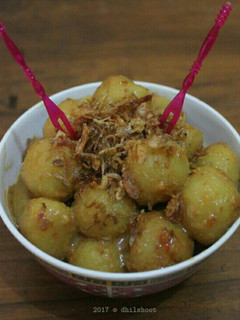 Foto resep Cilok bumbu kacang