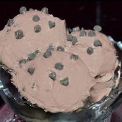 A picture of Chocolate Ice Cream 🍫.