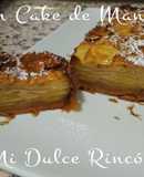 Plum cake o pastel de manzanas