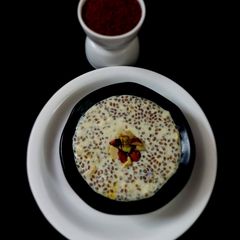 A picture of Chamsur Dana Kheer (garden cress seeds Kheer).