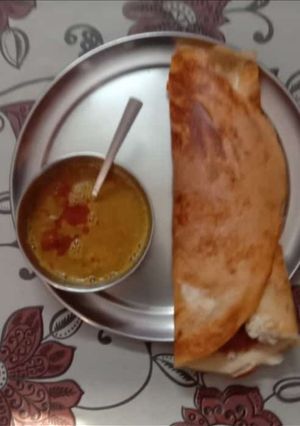 सांभर डोसा(Sambar dosa recipe in hindi) रेसिपी मुख्य फोटो
