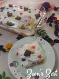 Custard and Cream Layered Fruity Dessert