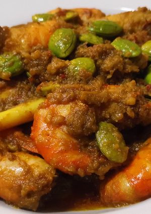 Gambar Udang Galah Petai Bersantan