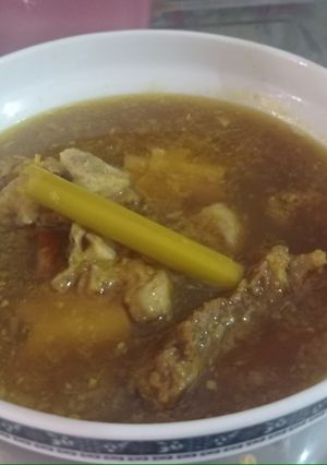 Foto resep Pindang iga sapi khas palembang