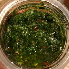 A picture of Chimichurri.