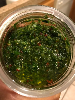 A picture of Chimichurri.