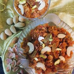 A picture of Carrot Halwa.