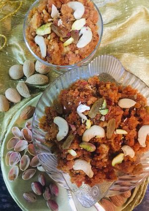 A picture of Carrot Halwa.