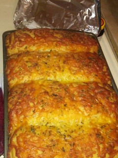A picture of Italian Herb & Cheese Bread.