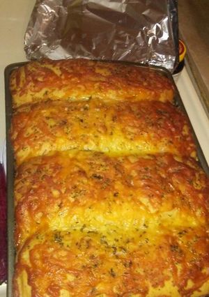 A picture of Italian Herb & Cheese Bread.