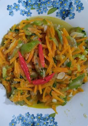 Foto resep Tumis wortel dan oyong