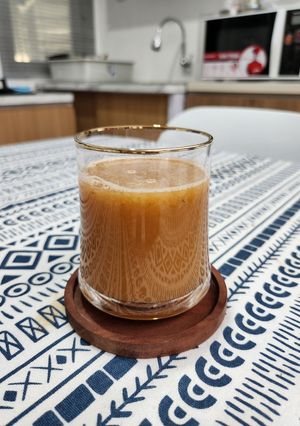 Foto resep Healthy Slow Juicer : Mix Pear Nanas Pokcoy Wortel Tomat