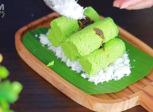 Foto resep Putu bambu tanpa cetakan ala abang-abang