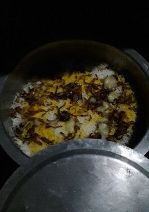 A picture of Veg Biryani.