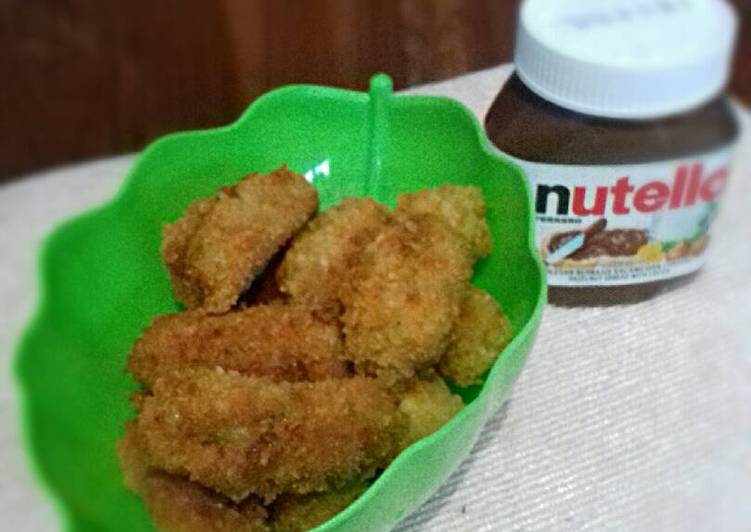 Resep Pisang crumble and crunchy yang Bisa Manjain Lidah
