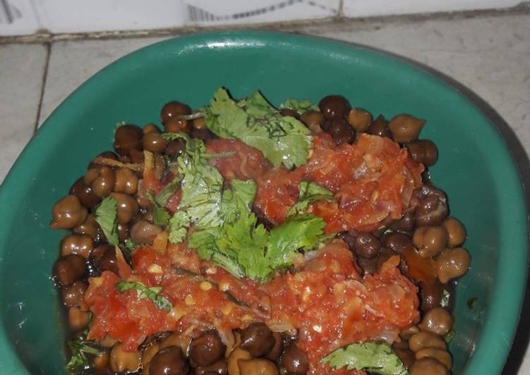 Recipe of Quick Chickpeas chat
