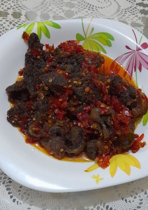 Foto resep Dendeng Balado (basah)